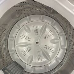 【リサイクルショップ　ピカソ　小松原】★分解洗浄済み★ 2023年製 パナソニック Panasonic 洗濯5.0kg 全自動洗濯機 ライトグレー NA-F5B1★2477★