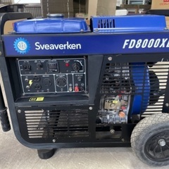 交渉中 ヤンマーディーゼル発電機 100V30A 動作品