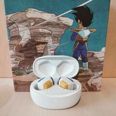 【未使用】ドラゴンボールZ×final ワイヤレスイヤホン FI-DBTW ベジータ