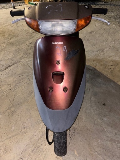 レッツ2 不動車