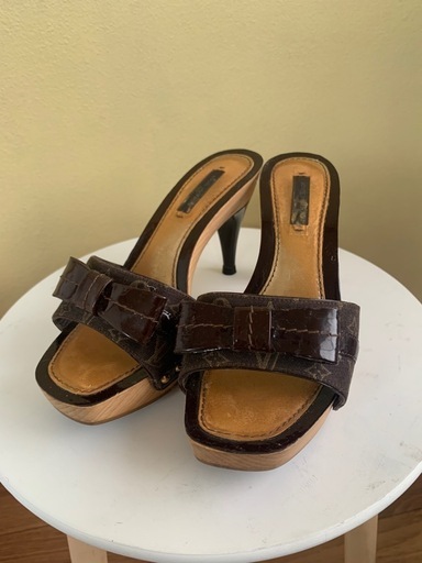 ルイヴィトン 　LOUIS VUITTON 　サンダル　ミュール　サイズ34