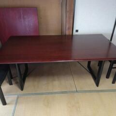 ダイニングテーブルセット　カリモク家具販売製品　　テーブル　イス　値下げしました！