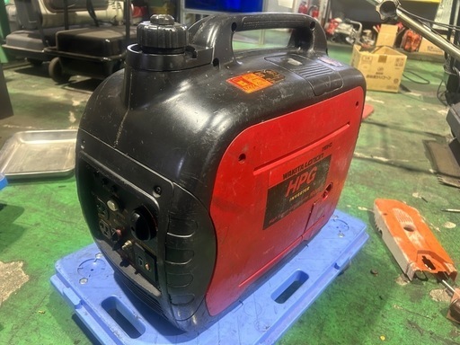 【実働整備済品】ワキタWAKITA/メイホMEIHO HPG1600i2 ポータブルインバーター発電機