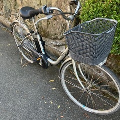 新品バッテリー付き/自転車店からの出品/パナソニック電動26インチ/6.6 