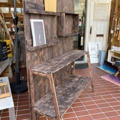 マルシェ用 店舗什器 持ち運び棚 パーテーション