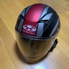 オージーケーカブトバイクヘルメット ジェット EXCEED フラットブラック (サイズ:M) 