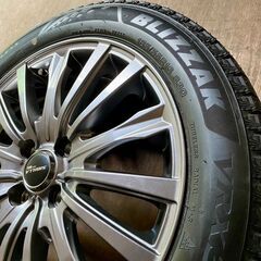 【スタッドレス】BRIDGESTONE BLIZAK VRX3 185/55R16 83Q 中古タイヤ&ホイール×4本セット