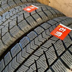 【スタッドレス】BRIDGESTONE BLIZAK VRX 155/65R14 75Q 中古タイヤ&ホイール×4本セット