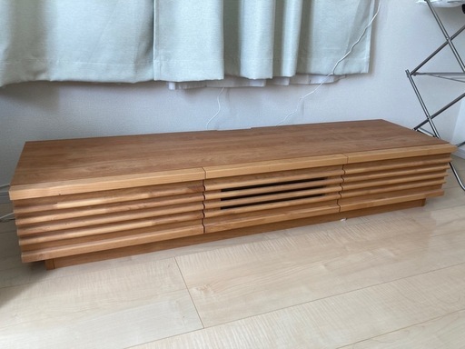 【美品】国産 完成品 ローボード テレビボード