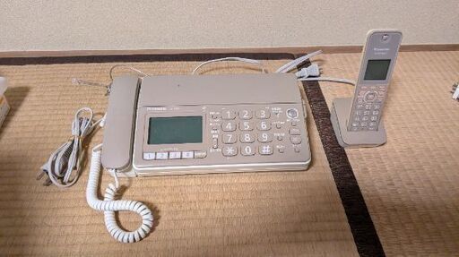 固定電話機 (コピー\u0026ファクス機能付き)