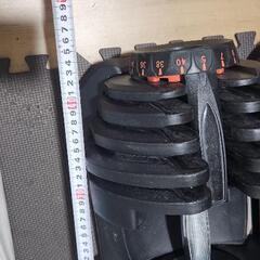 アジャスタブルダンベル　可変式ダンベル　