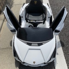 電動乗用カー 乗用ラジコン Lamborghini Sian ラ...