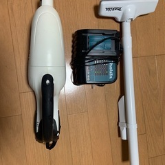 Makita CL180FD ホワイト 掃除機 18V バッテリー付き