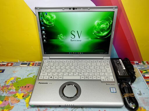 JC0822　極美品 レッツノート CF-SV7 パナソニック 非常綺麗 ノートPC 超軽量