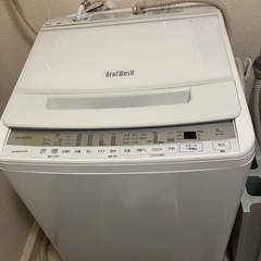 受け渡しの方決まりました】日立 洗濯機 8kg ビートウォッシュ 2020年式