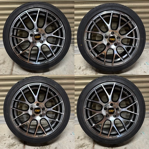 18インチホイール　4本セット　マルカサービス028F