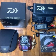ダイワ電動リール】シーボーグ800MJ &ダイワ純正バッテリー(釣り具 リール)