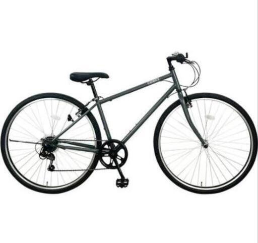 未使用車☆クロスバイク　カプリース400　700C　グレー　６段変速