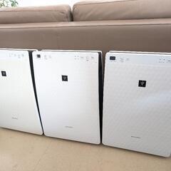 3台セット】SHARP/シャープ 加湿空気清浄機 KC-30T7-W 2021年製1