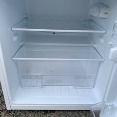 オーヤマ ノンフロン冷凍冷蔵庫 PRC-B092D-W