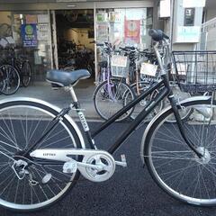 中古自転車2479 マルイシ 27インチ 6段ギヤ LEDオートライト