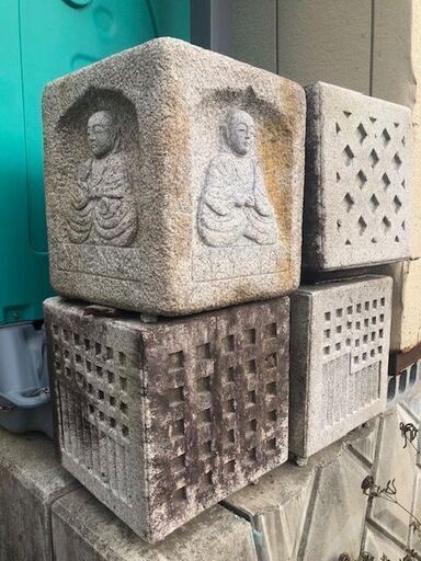 四方仏手水鉢