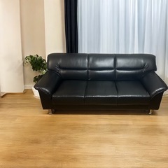 ソファ　ブラック