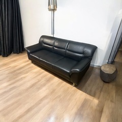 ソファ　ブラック