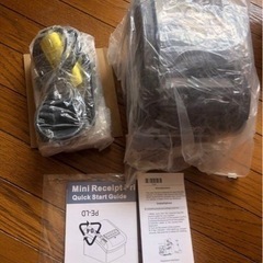 バーコードスキャナーとラベルプリンター