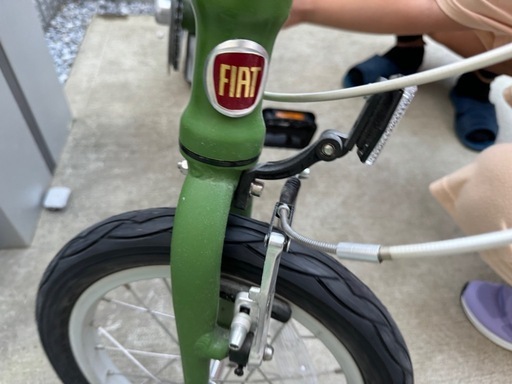 フィアット　折り畳み自転車
