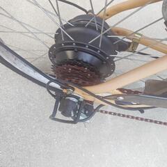 電動自転車折りたたみ　３年以内　黄色