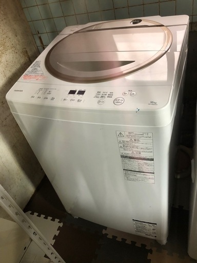 東芝、10kg.16000円.2016年