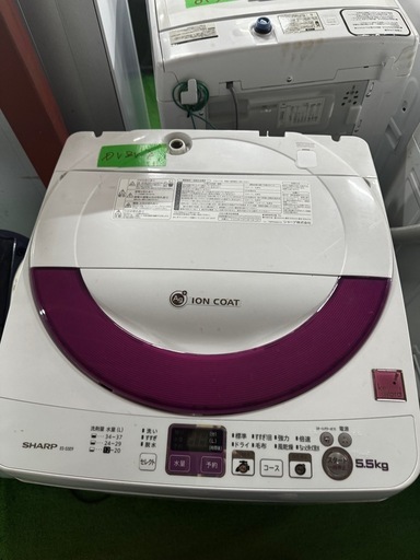 ご来店時、ガン×2お値引き‼️SHARP(シャープ) 2016年製 5.5kg 洗濯機