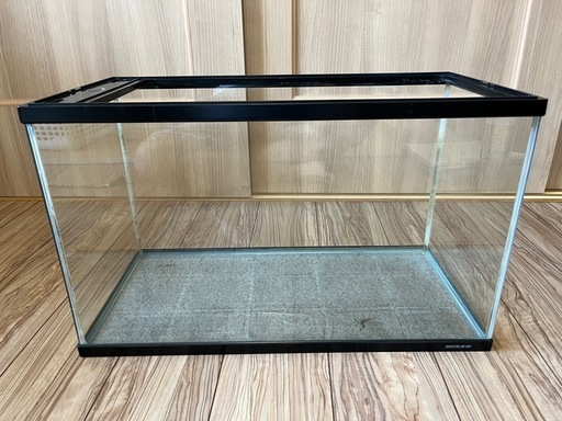 60cm水槽【蓋つき】　水槽台　外部フィルター【ホース付属】　セット