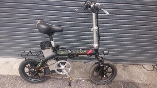 フル電動自転車 アシスト機能 E-BIKE リアタイヤ新品 公道不可 48V  充電器付き   モペット ひねっちゃ メイト