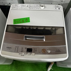 ご来店時、ガン×2お値引き‼️AQUA(アクア) 2017年製 4.5kg 洗濯機  