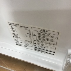 【お値下げしました! 】maxzenの2ドア冷蔵庫2019年製です！【取りに来れる方限定】
