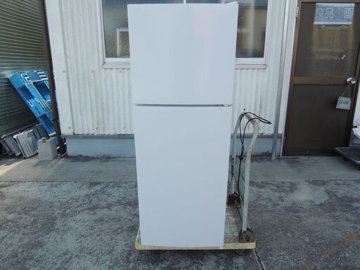 MAXZEN 2ドア冷凍/冷蔵庫 JR138ML01WH ホワイト 動作品 138L 2023年製/管理6798