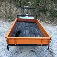 山口農機製作所 運搬車   クボタGS230-2Gガソリンエンジン 5.8馬力 リコイル ガソリン 