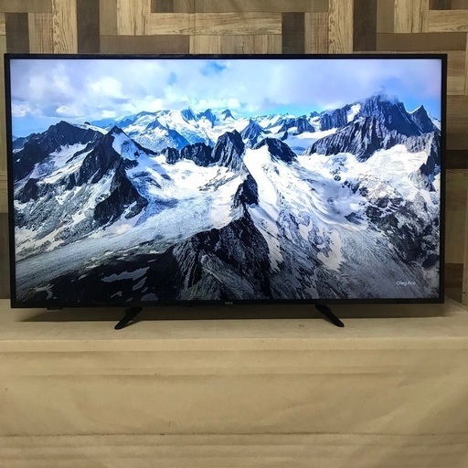 即日受渡❣️4K55型大画面液晶ディスプレイ　スピーカー内蔵28500円
