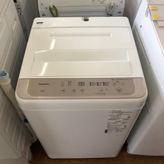 安心の1年保証付！！【Panasonic 洗濯機　2021年製　6.0kg NA-F60B14 キズヨゴレ有り】売ります！取りに来れる方限定！