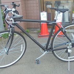 クロスバイク 7段切替 32-622 28x1-5/8x1-1/4 フレームサイズL ブラック 黒 メーカー・モデル名不明 サイクルベースあさひ 自転車 札幌市 白石区 東札幌