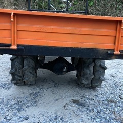 山口農機製作所 運搬車   クボタGS230-2Gガソリンエンジン 5.8馬力 リコイル ガソリン 