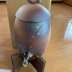 新品　信楽焼　焼酎サーバー  　