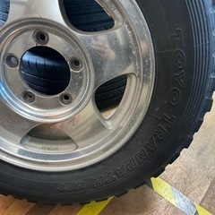 JA11 純正ホイール　タイヤ付き　転がしsj30ja22