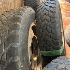 JA11 純正ホイール　タイヤ付き　転がしsj30ja22