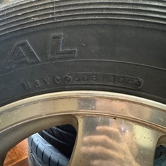 JA11 純正ホイール　タイヤ付き　転がしsj30ja22