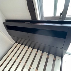 【本日最終値下げ】セミダブルベッドフレーム