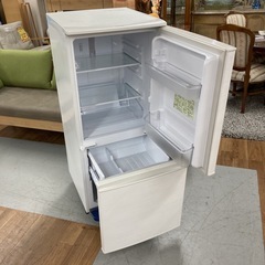S139 ⭐ SHARP ２ドア冷蔵庫（137L つけかえドア）17年製 SJ-D14C ⭐動作確認済⭐クリーニング済