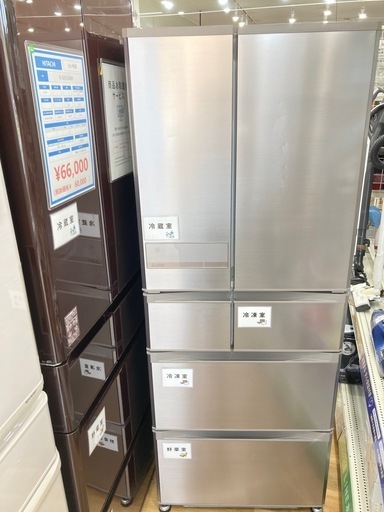 【トレファク高槻店】安心の6ヶ月間保証！取りに来れる方限定！MITSUBISHI(三菱）の6ドア冷蔵庫のご紹介です！